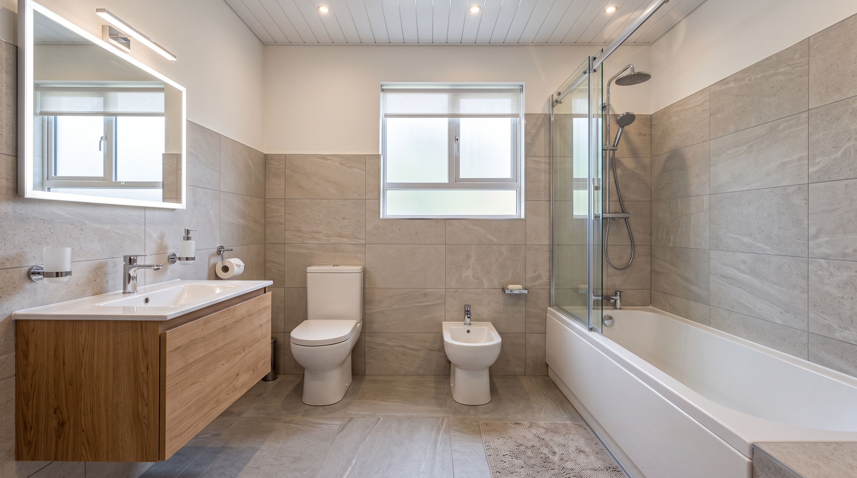 Baño remodelado y terminado